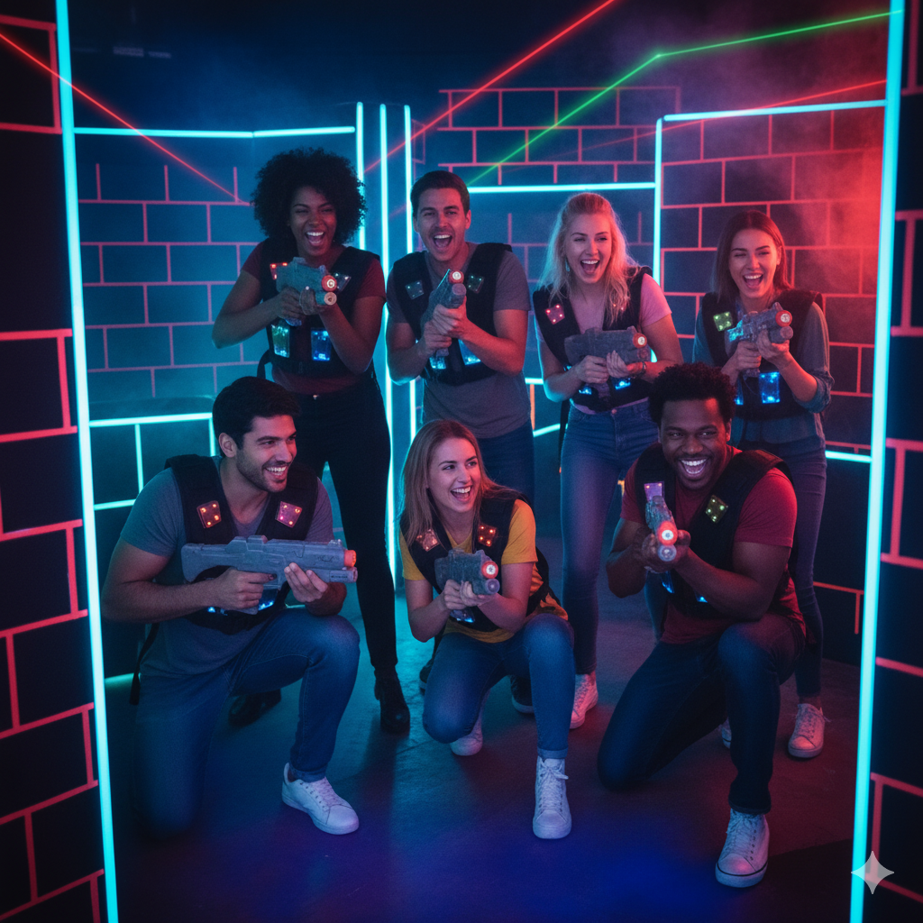 Laser Tag Group Event